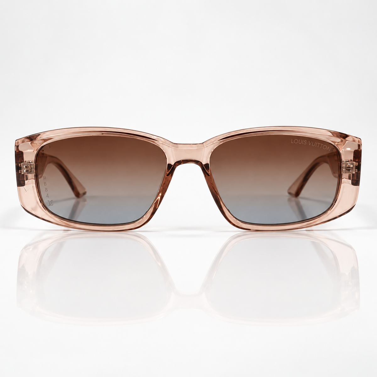 Lira — Smoke Gradient Square Sunglasses