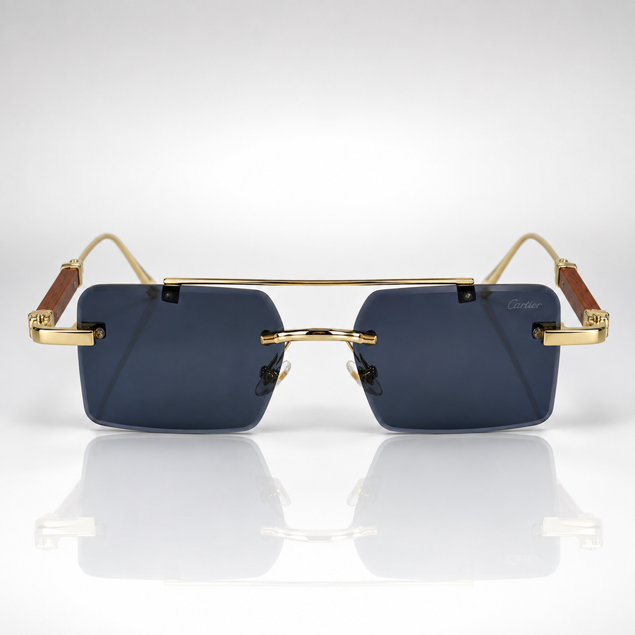 Cyran – Premium Rimless Square Sunglasses