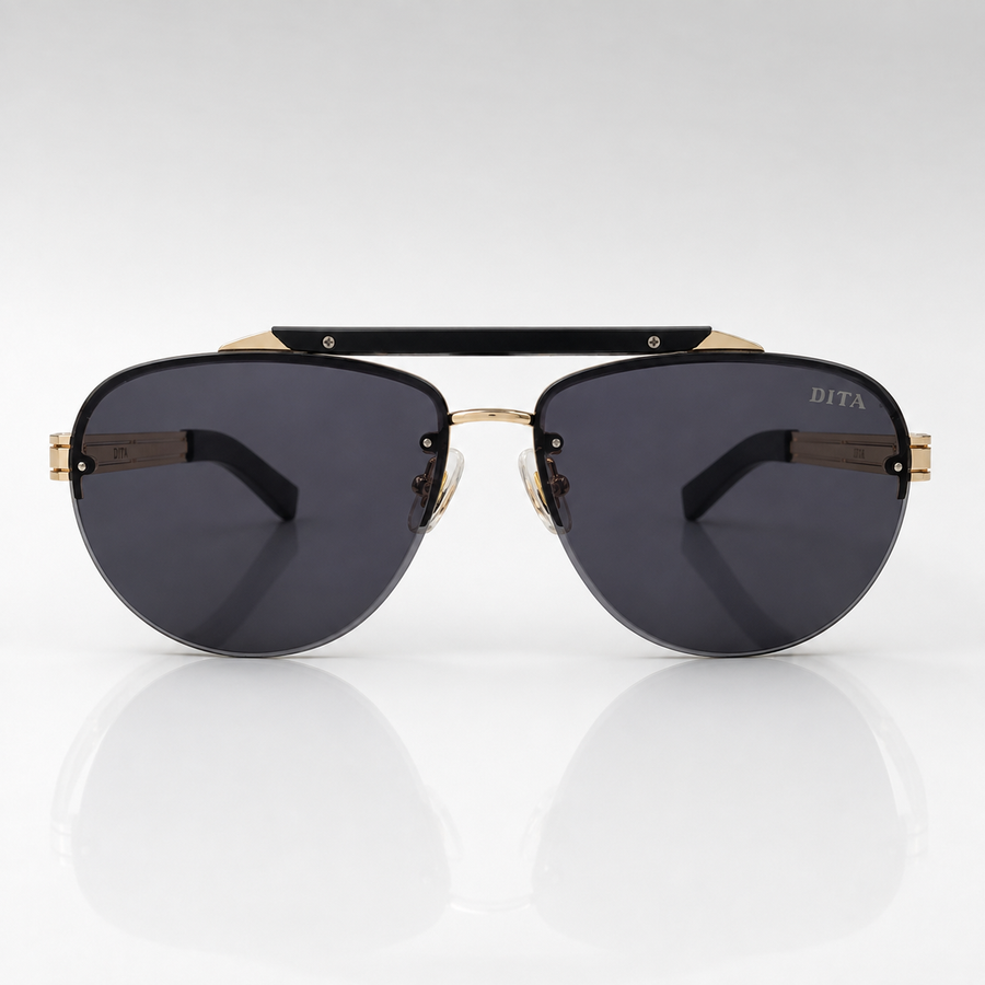 Echelon – Premium Brow-Bar Aviator Sunglasses