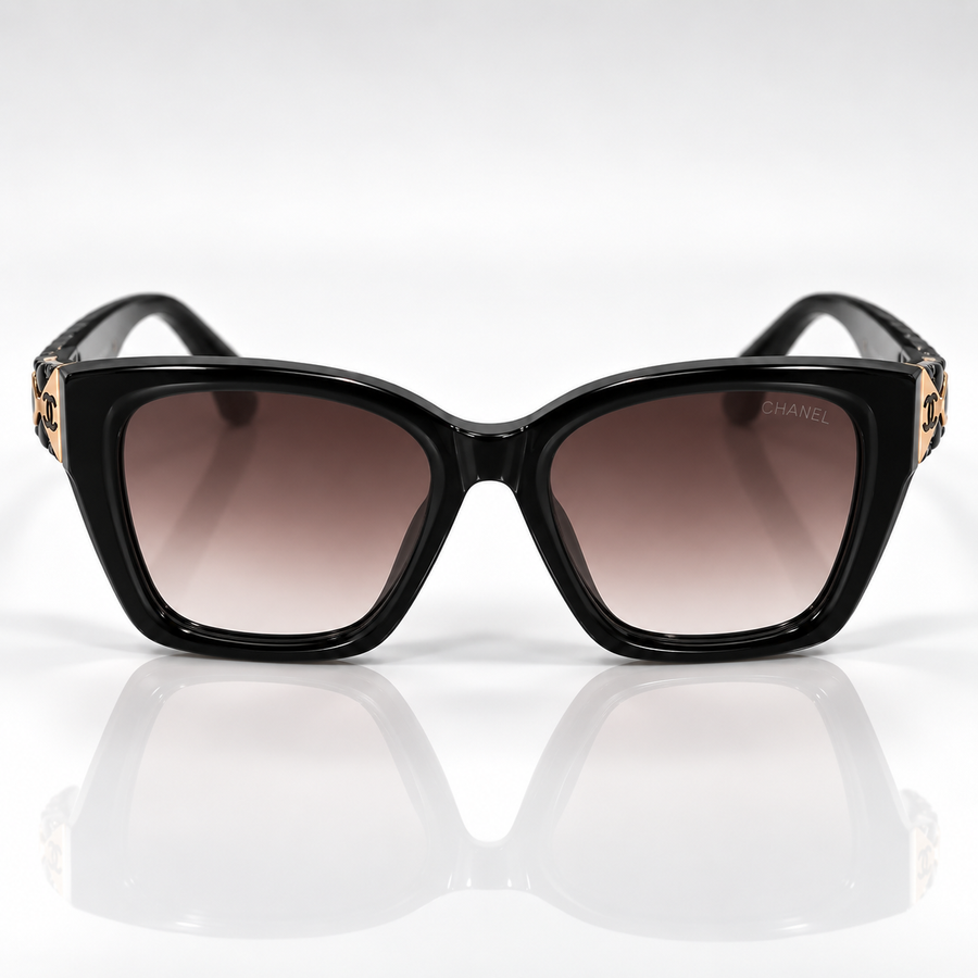 Nyla — Blush Gradient Cat-Eye Sunglasses