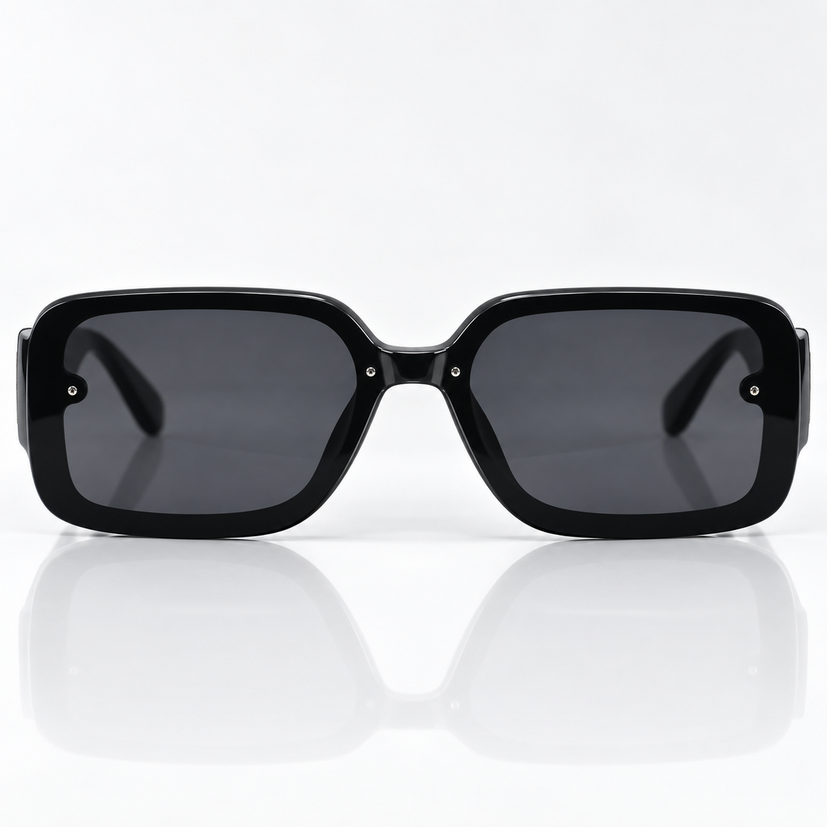 Sela — Smoke Oversized Square Sunglasses