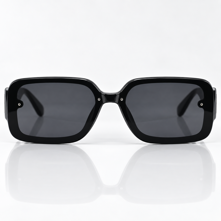 Sela — Smoke Oversized Square Sunglasses