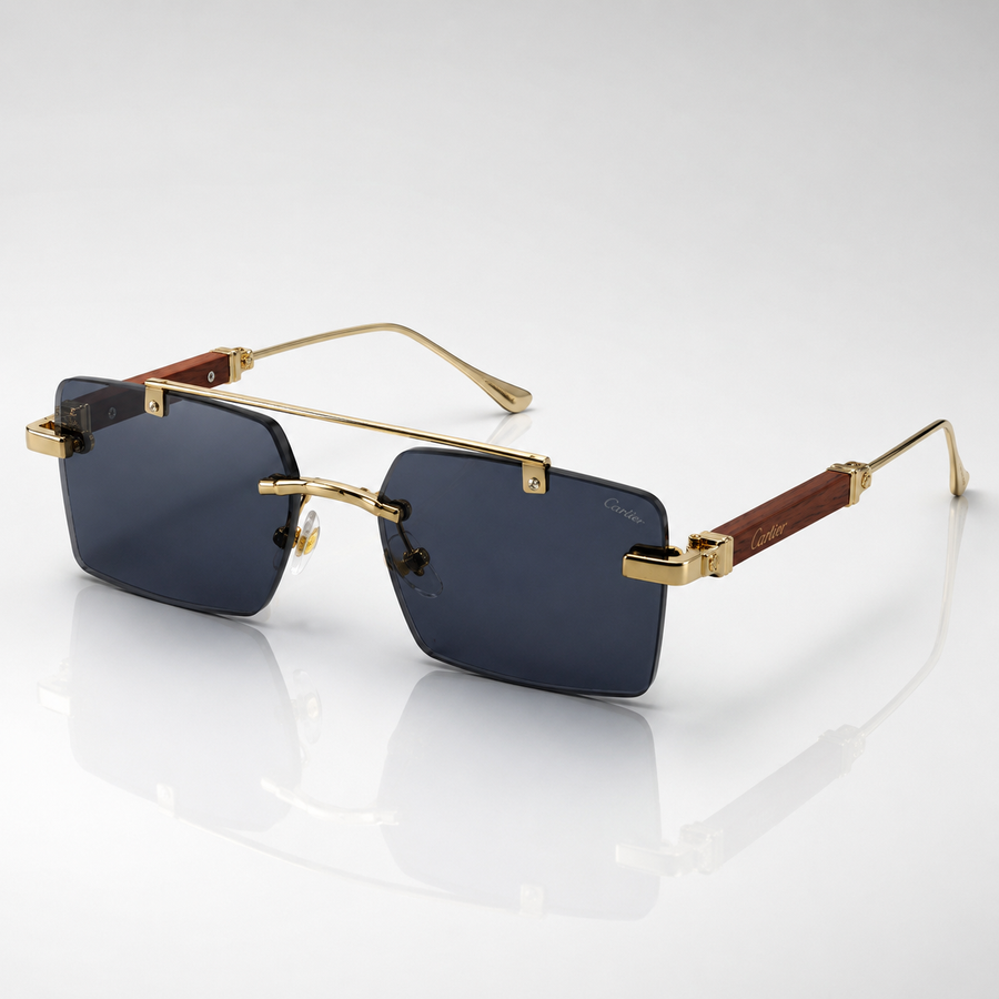 Cyran – Premium Rimless Square Sunglasses