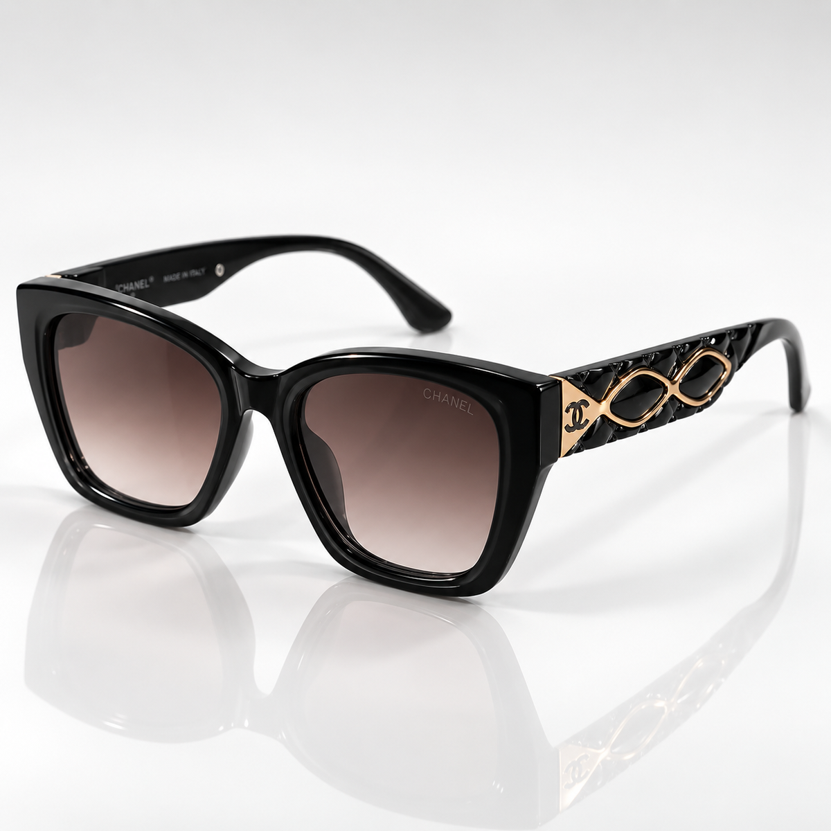 Nyla — Blush Gradient Cat-Eye Sunglasses