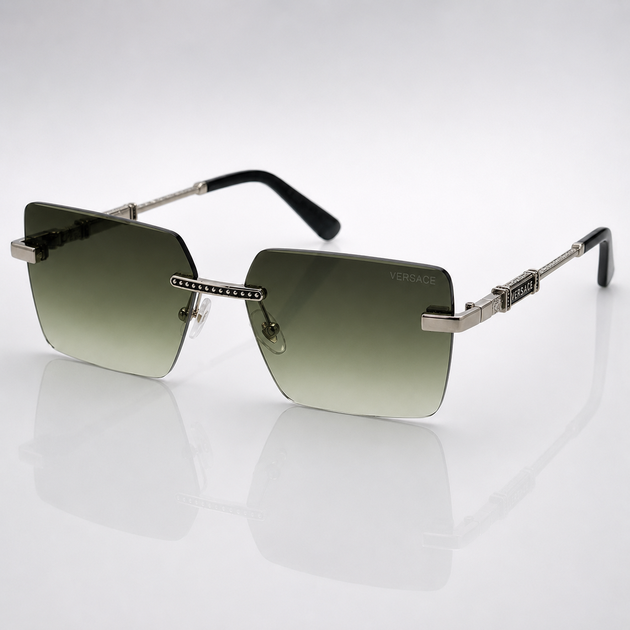 Varell – Premium Rimless Gradient Square Sunglasses