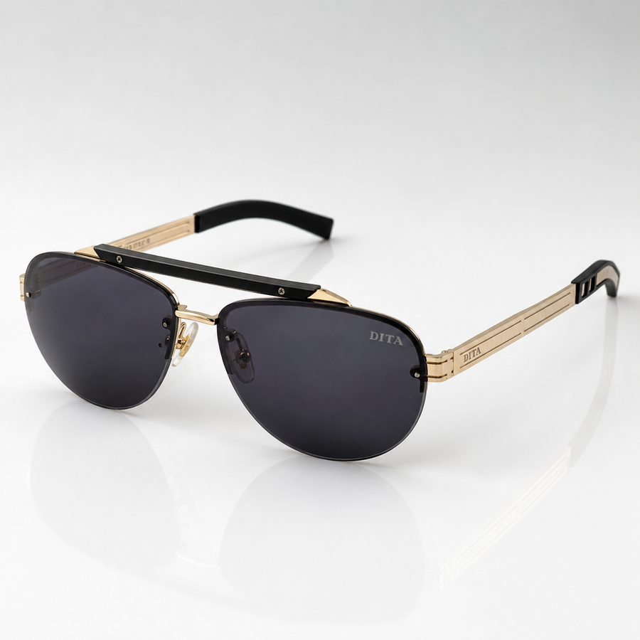 Echelon – Premium Brow-Bar Aviator Sunglasses
