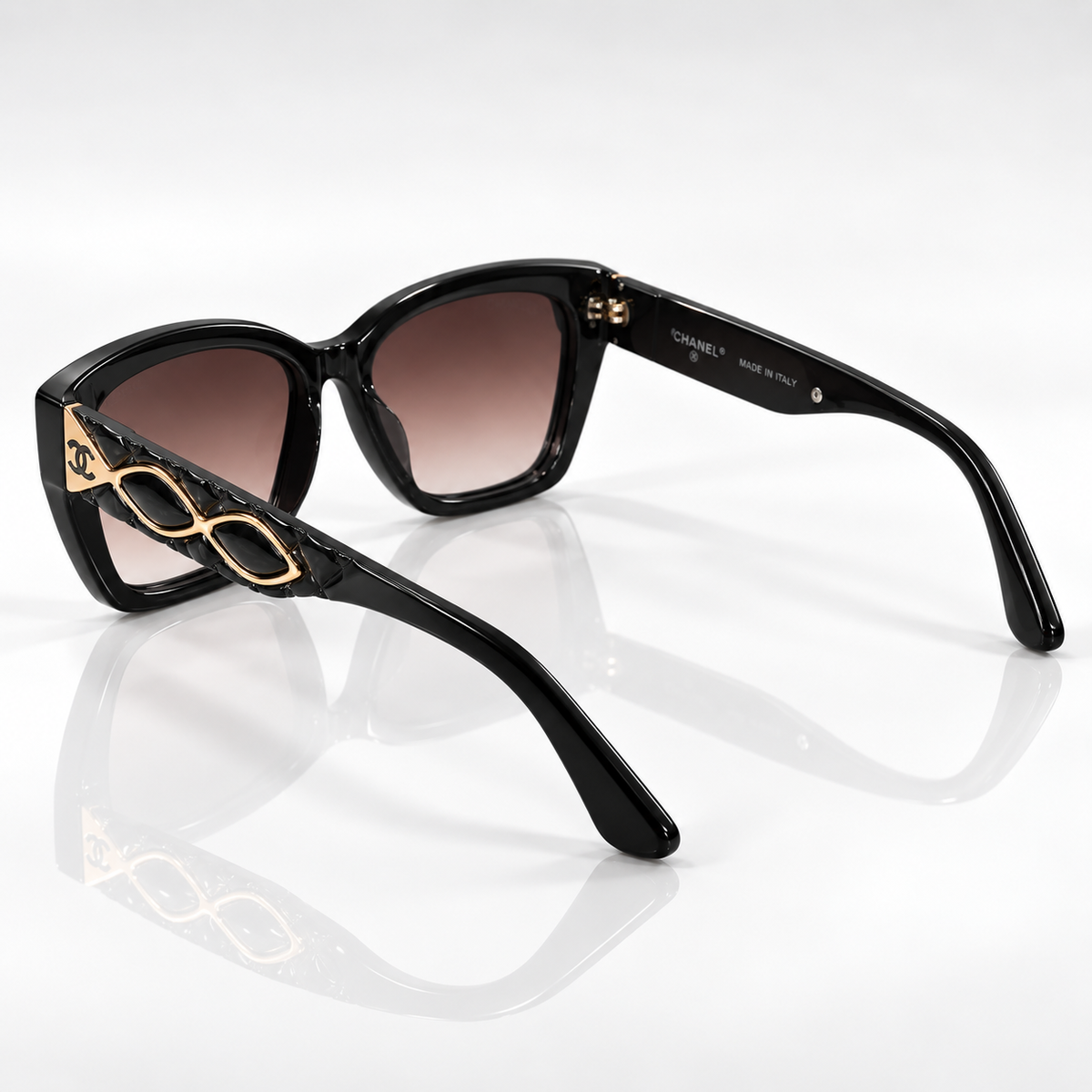 Nyla — Blush Gradient Cat-Eye Sunglasses