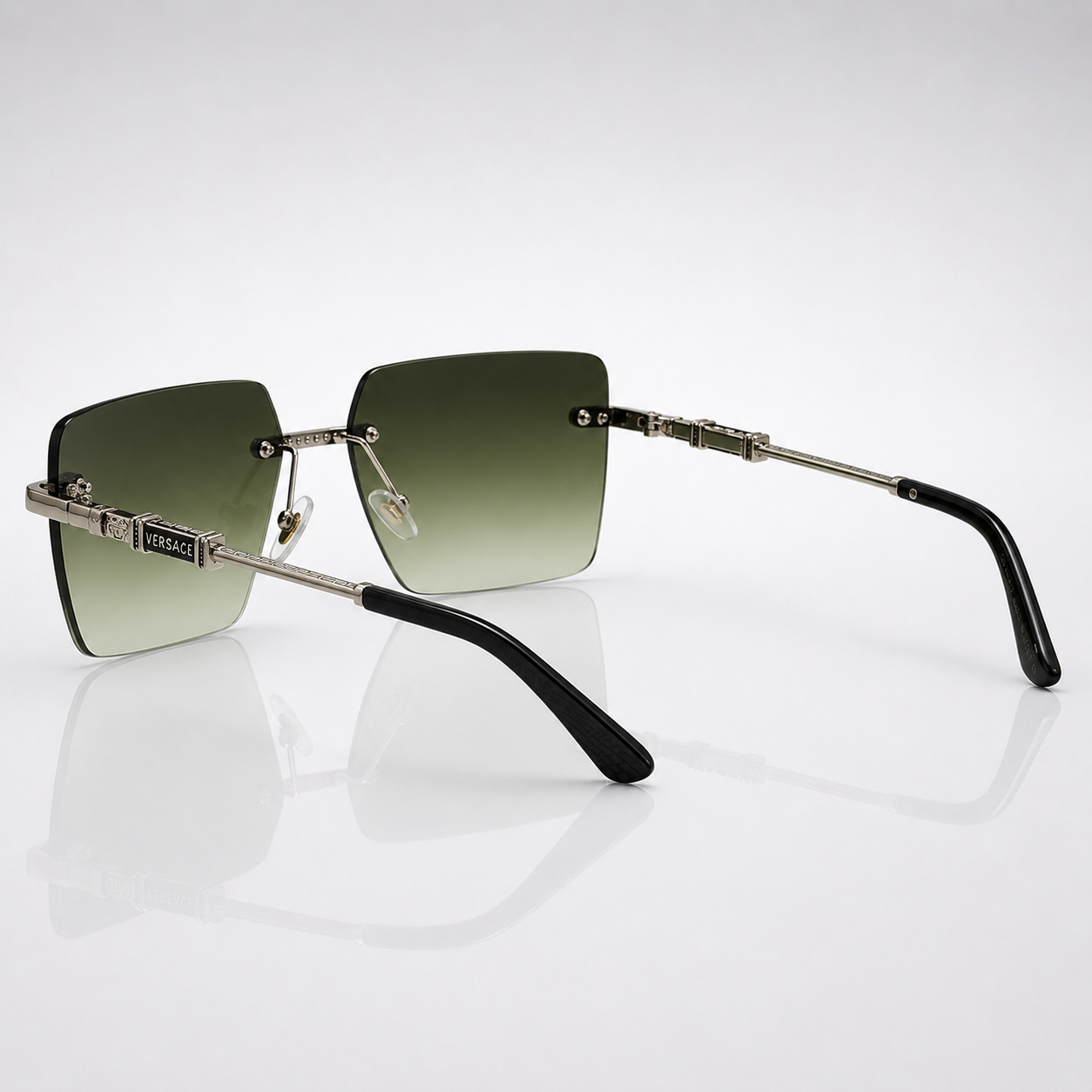 Varell – Premium Rimless Gradient Square Sunglasses